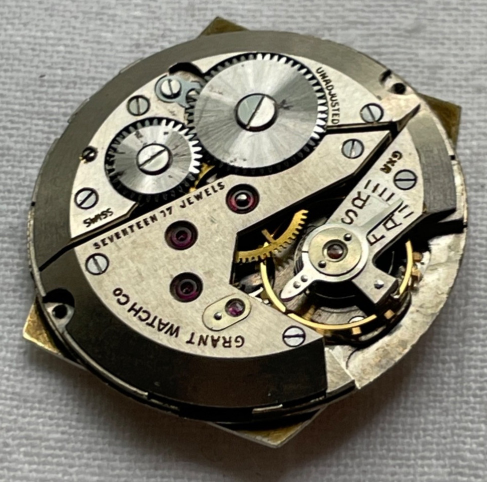 Grant watch – movement for mens watch TRY TO RUN, lot 0707