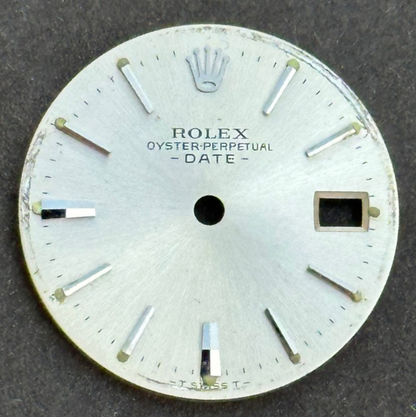 Vintage Rolex Oyster Perpertual Date Watch Dial For 26mm Case 6517 6519 6917