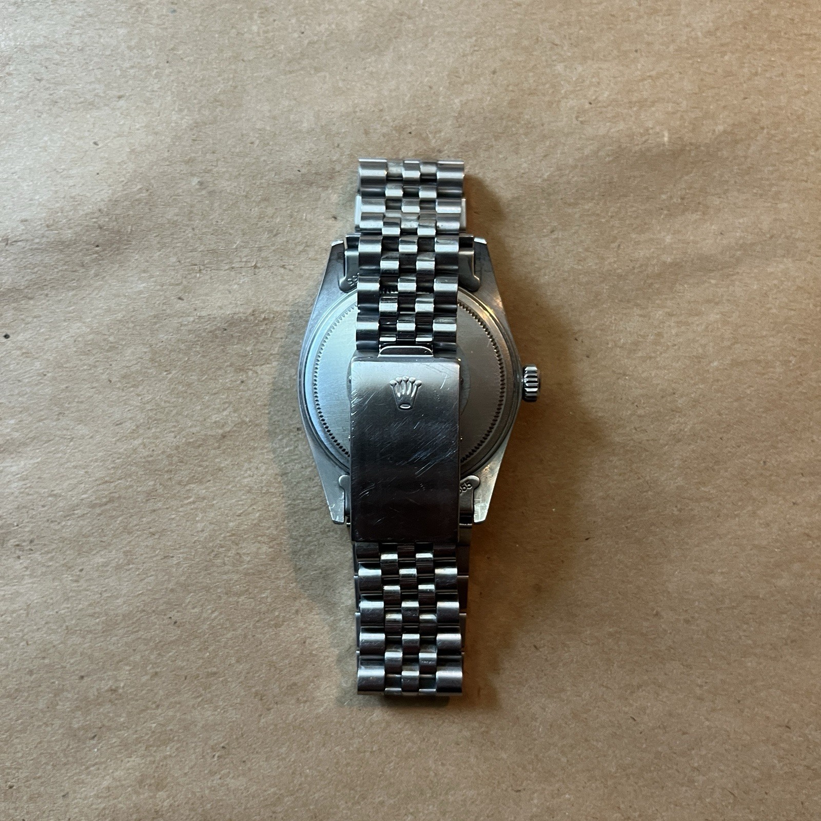 Rolex Datejust 16014 Black Dial 36mm Jubilee Watch c.1980-81