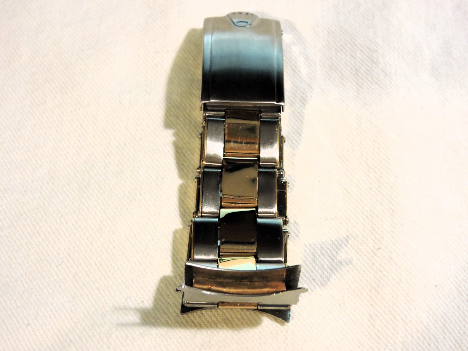 Rolex U.S.A. C & I Vintage Rivet Band 14K GOLD/Steel 20mm from 1950’s VERY RARE!