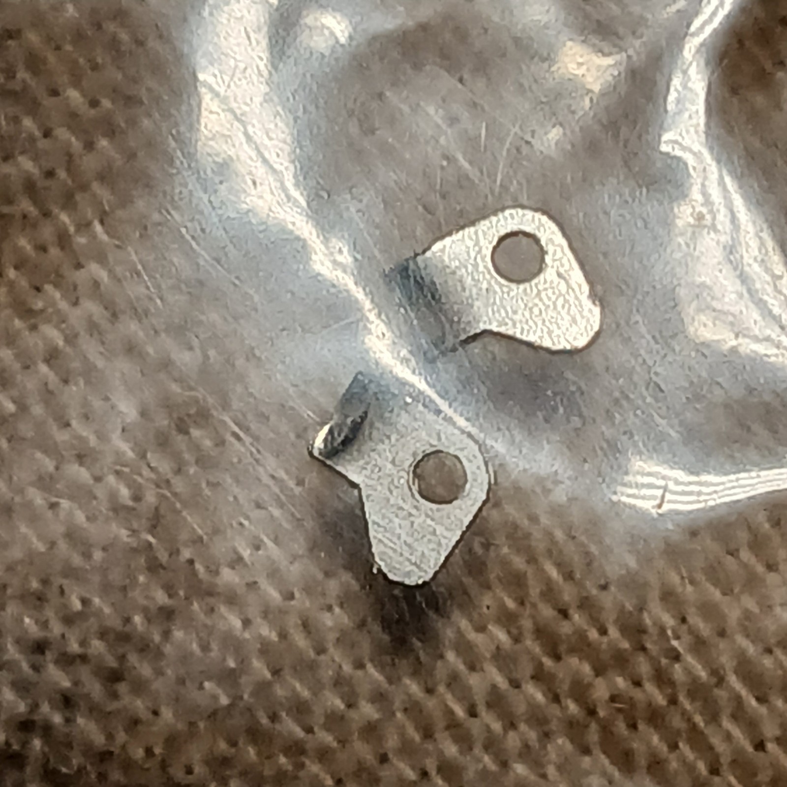 Omega 550 Automatic Case Clamps 1 Pair No Corrosion, No Rust , Clean