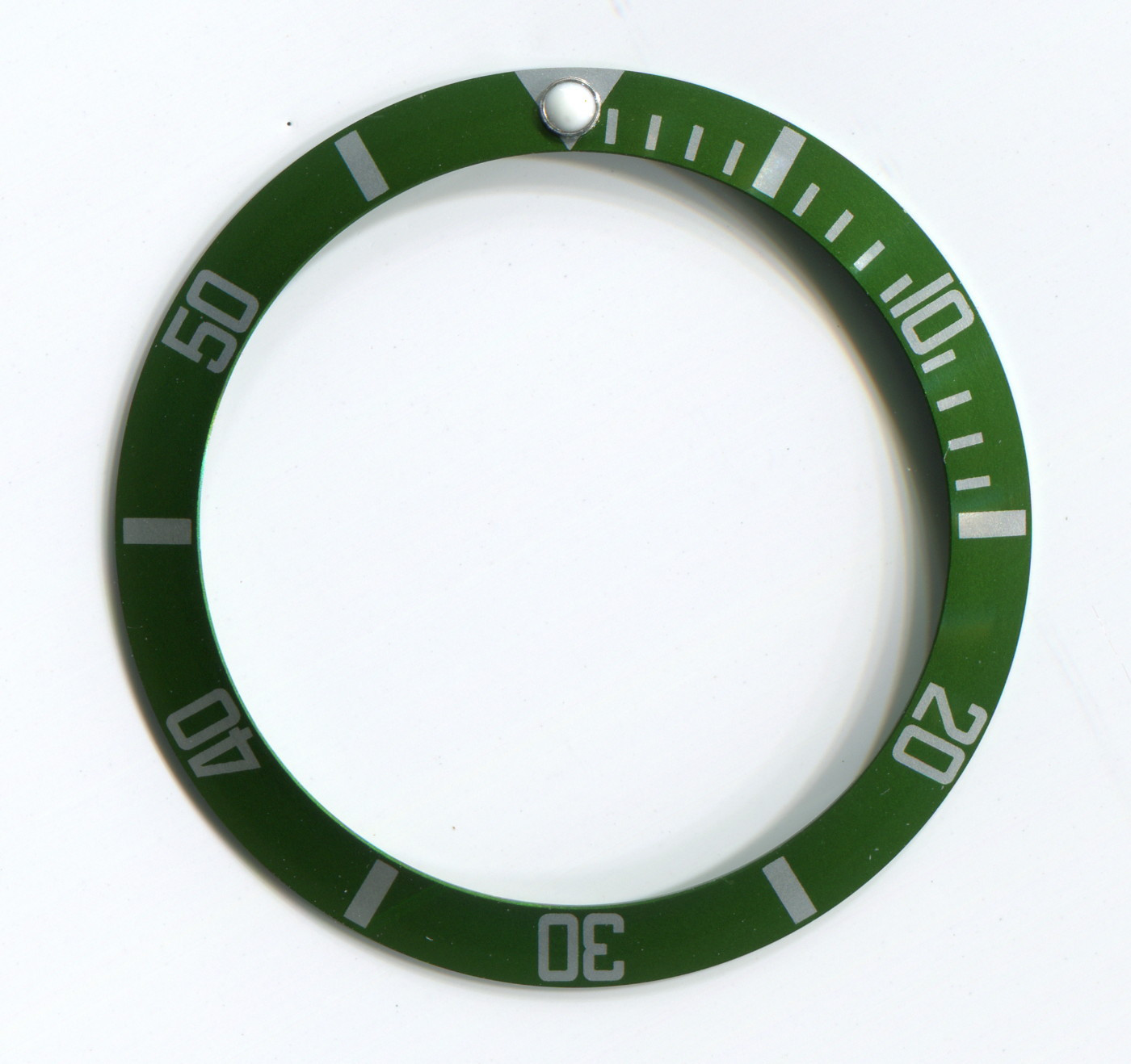 Bezel Insert 16800-Green green/silver For Rolex