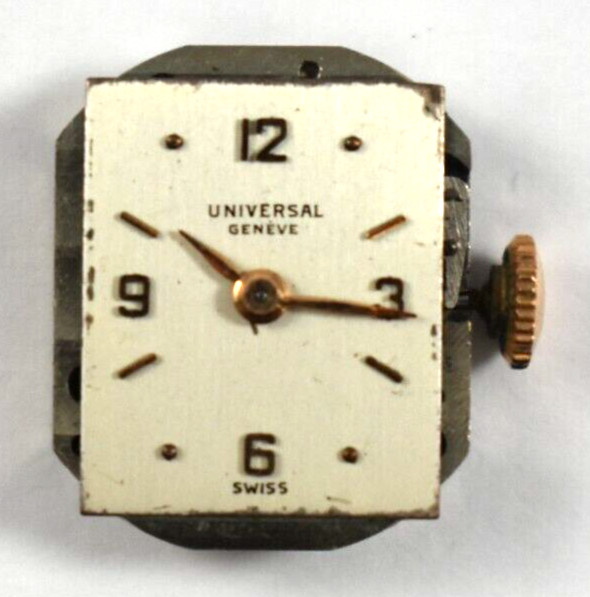 Vintage Universal Geneve 17J Ladies Mechanic Wrist Watch Movement lot.qh