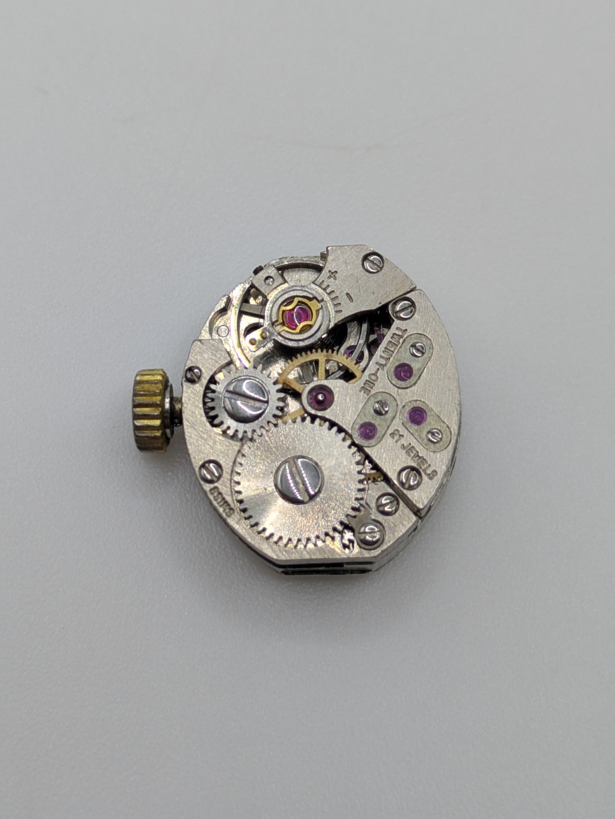 AS 1677 Talis Manual Wind Watch Movement 21 Jewels Swiss Made Untested 15.4mm