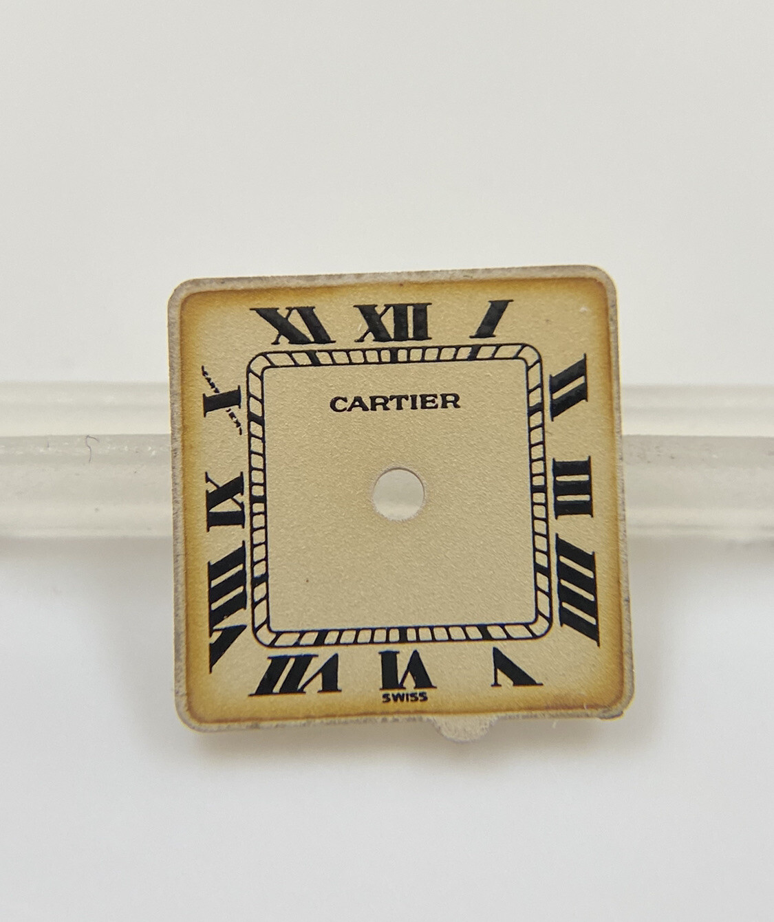 Original Cartier Ladies Panthere PM White/Black Roman Numeral 13.3mm Dial