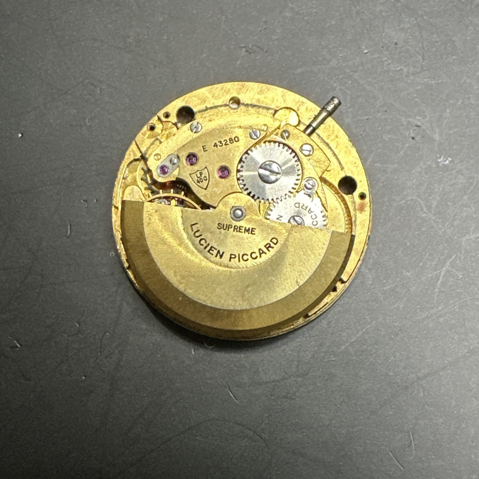 Lucien Picard Seashark LP 40C Watch Movement For Parts