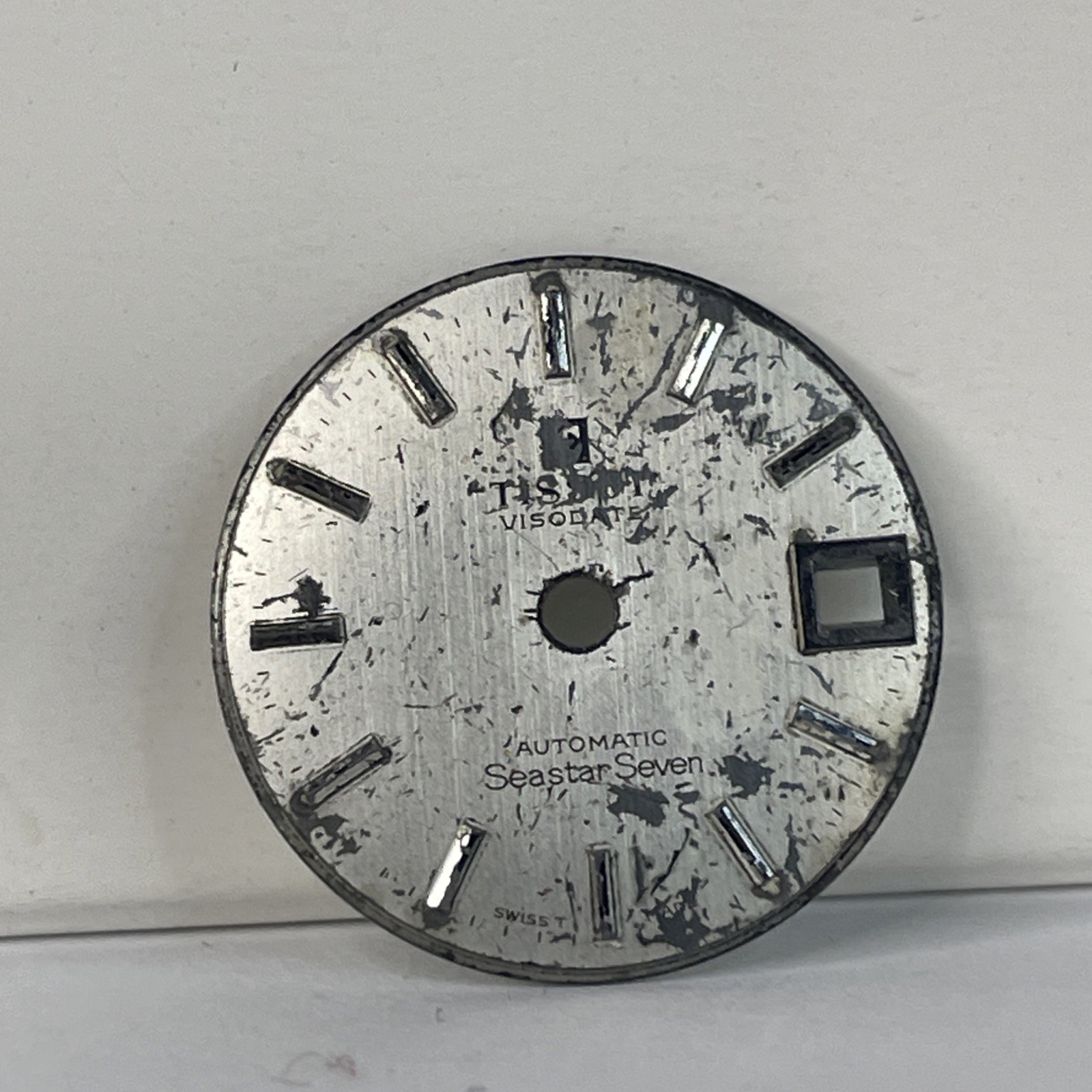 Vintage Tissot Automatic Seastar Seven Silver Dial 9.8mm