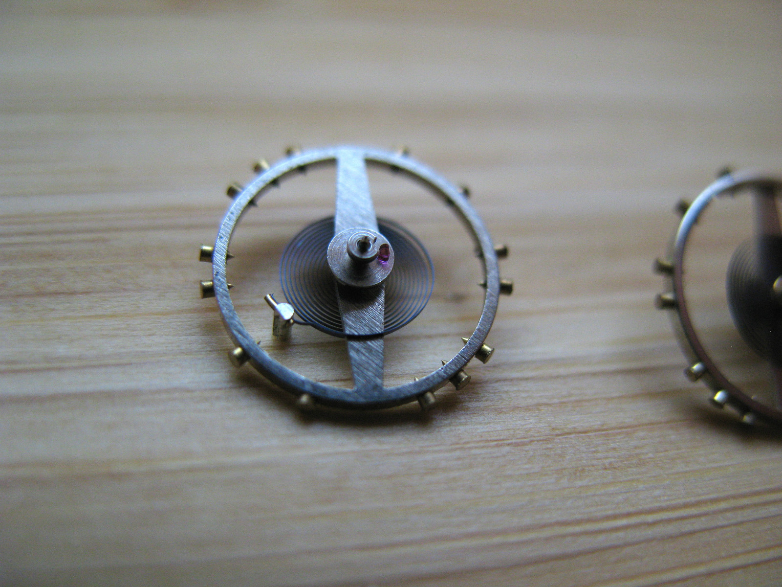 PIERCE CHONOGRAPH 134 WATCH BALANCE COMPLETE PART NUMBER 721