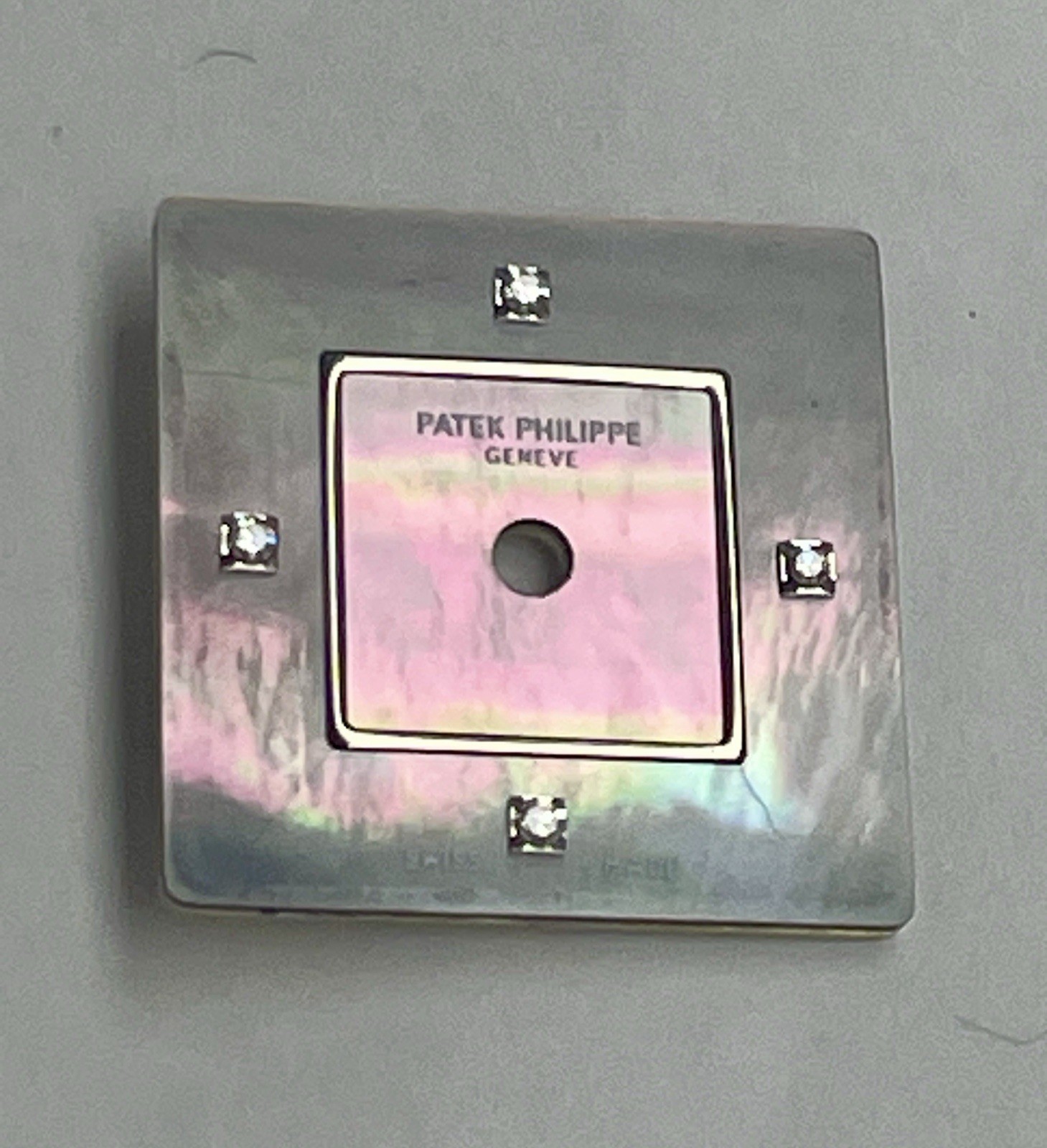 Patek Philippe Ladies watch Pearl Diamond dial 15mm. in diameter