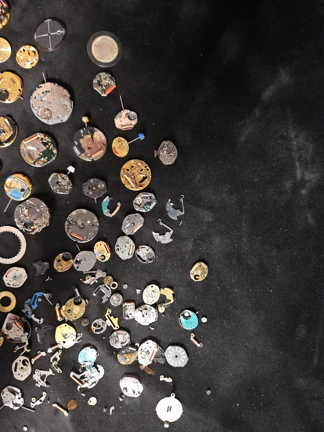 Large Lot Watch Movement Parts Quartz Mechanical For Repair Craft Steampunk