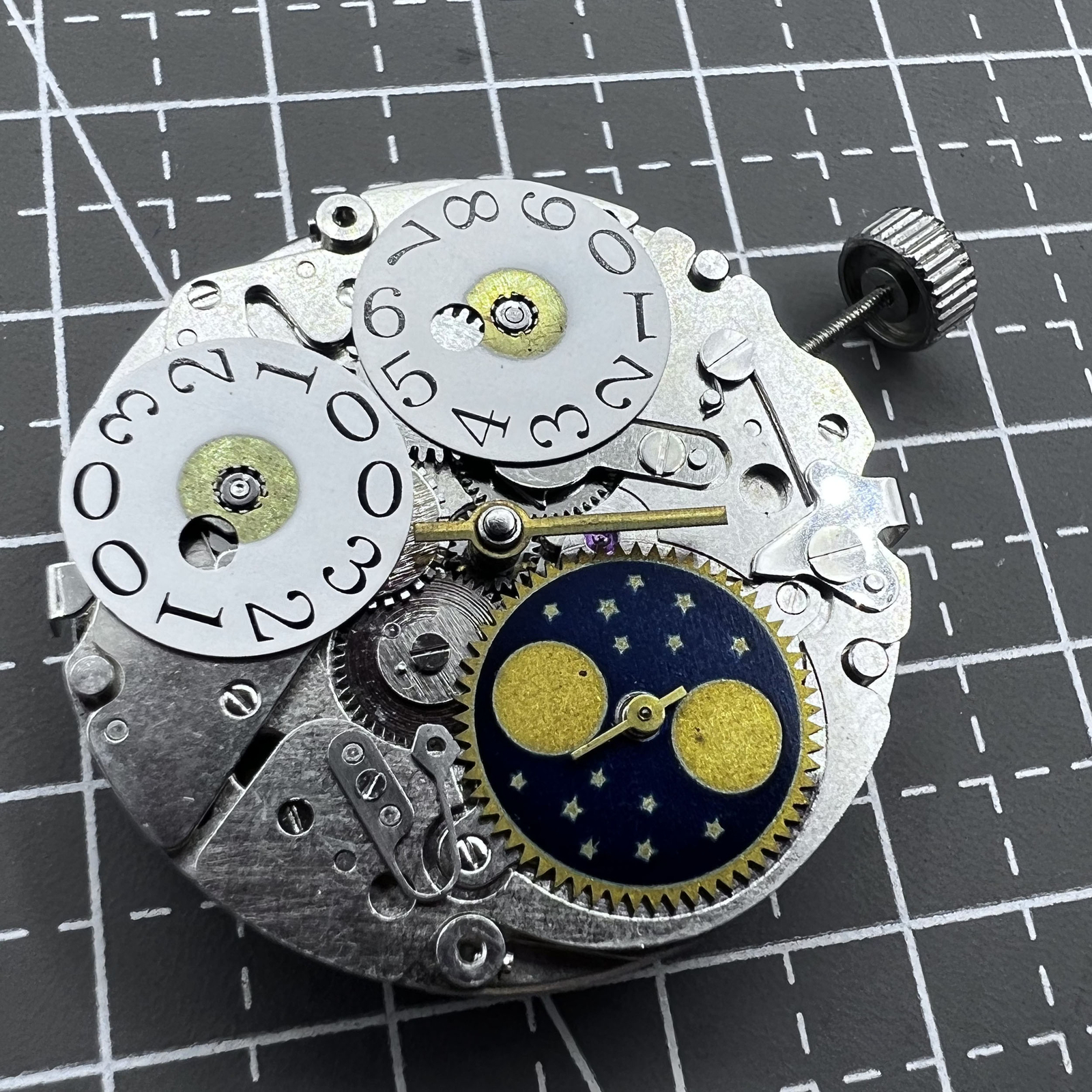 Seagull ST2528 Multifunctional Mechanical Movement Small Second At 9