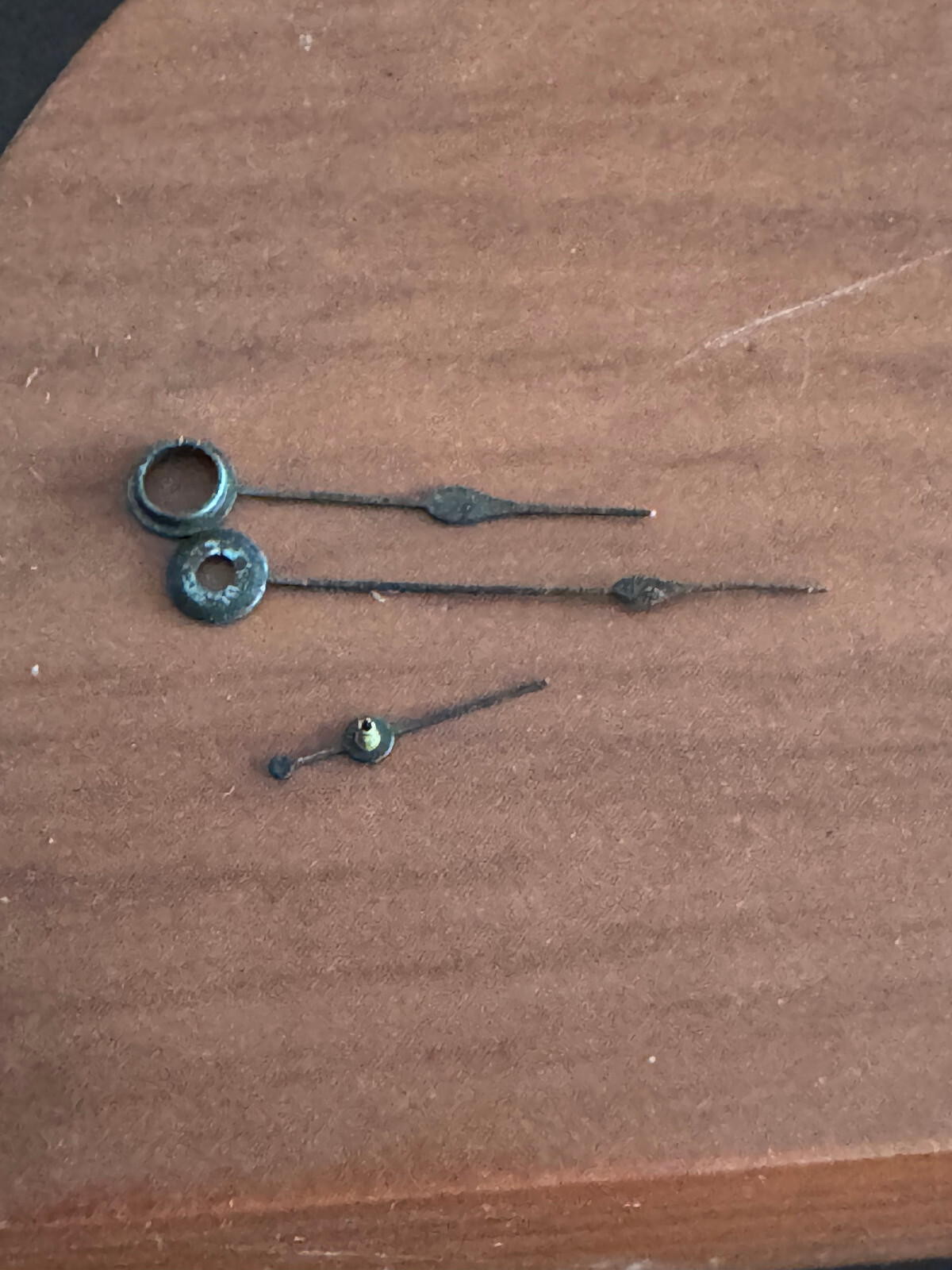 VINTAGE 18 SIZE WALTHAM POCKET WATCH HAND SET 3 PCS
