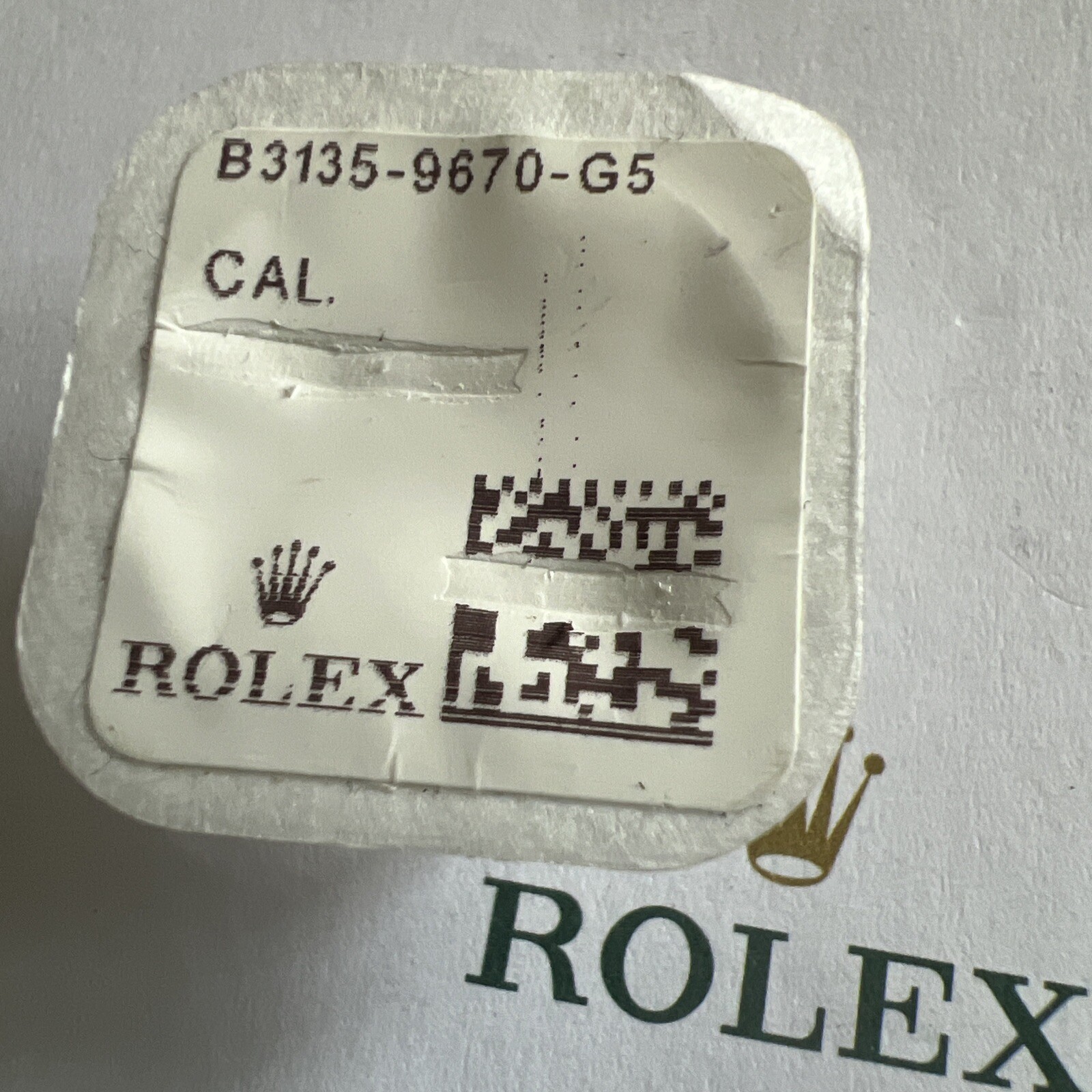 GENUINE Rolex 3135 9670 Jewel For Intermediate Date Wheel Upper Lower Price 1 Pc