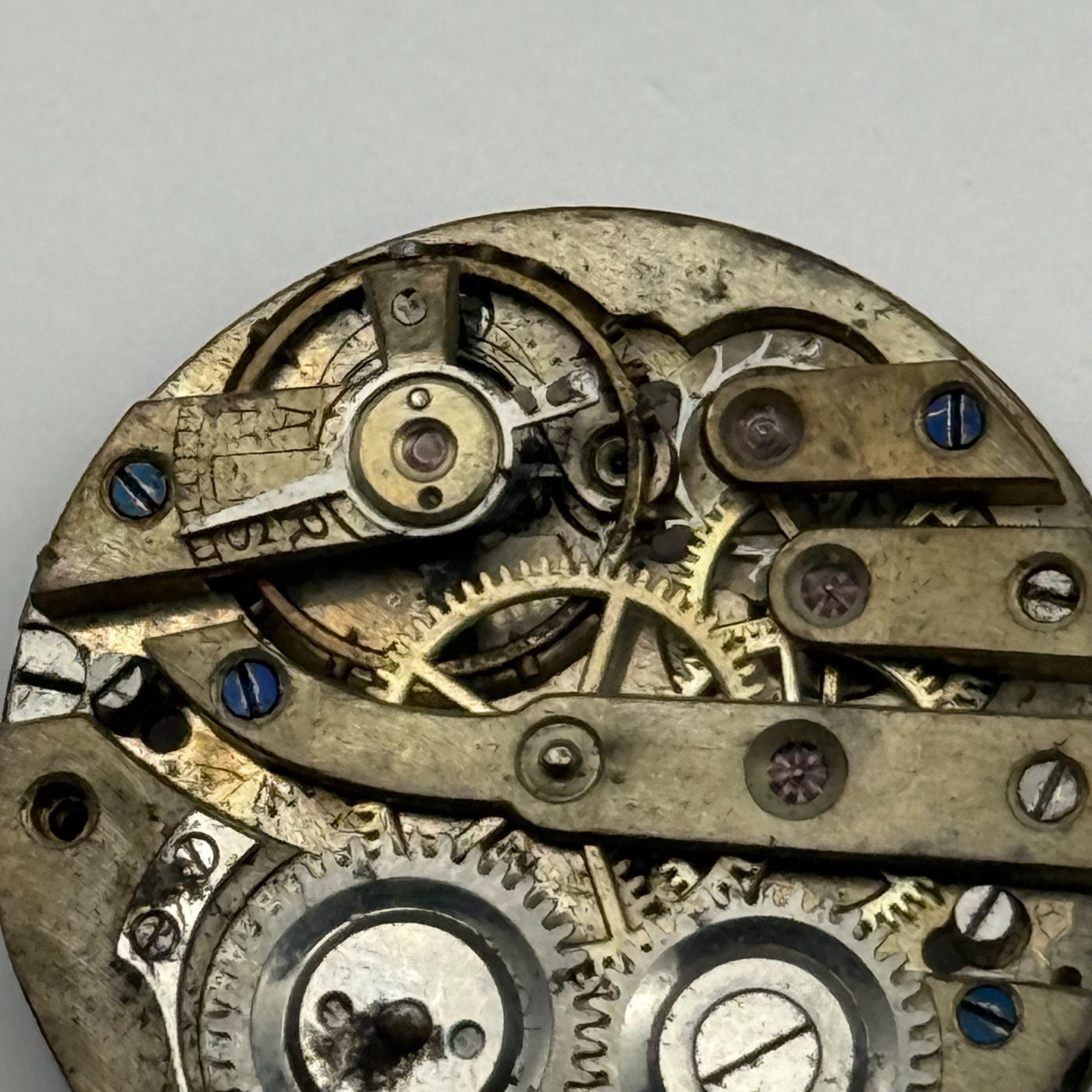 Trench Watch Movement Manual Wind Vintage Parts Repair Spares 24.9mm