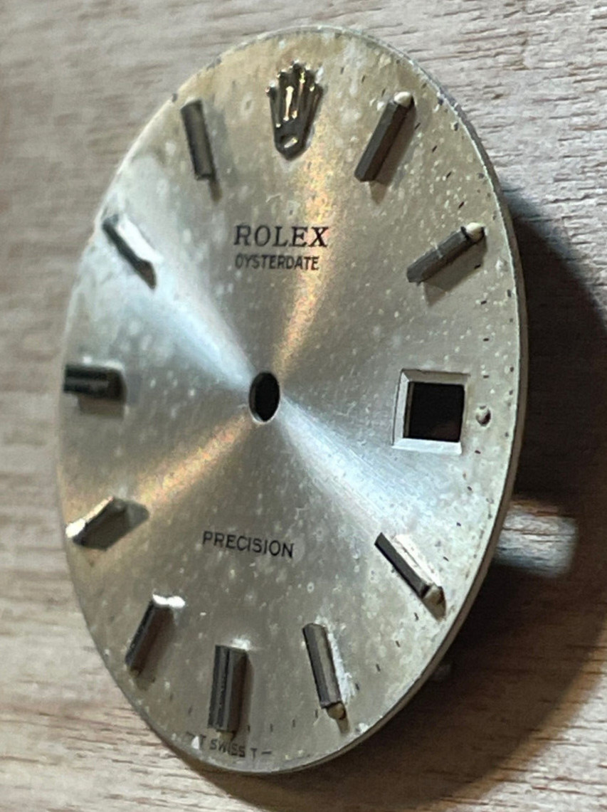 Vintage Rolex Oysterdate Precision Watch Dial for 6694