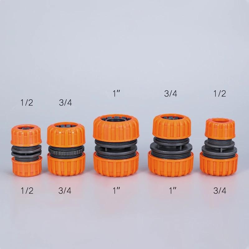 Hose Quick Connector Set 1/2″ & 3/4″ Coupler Adapter for Garden Pipes