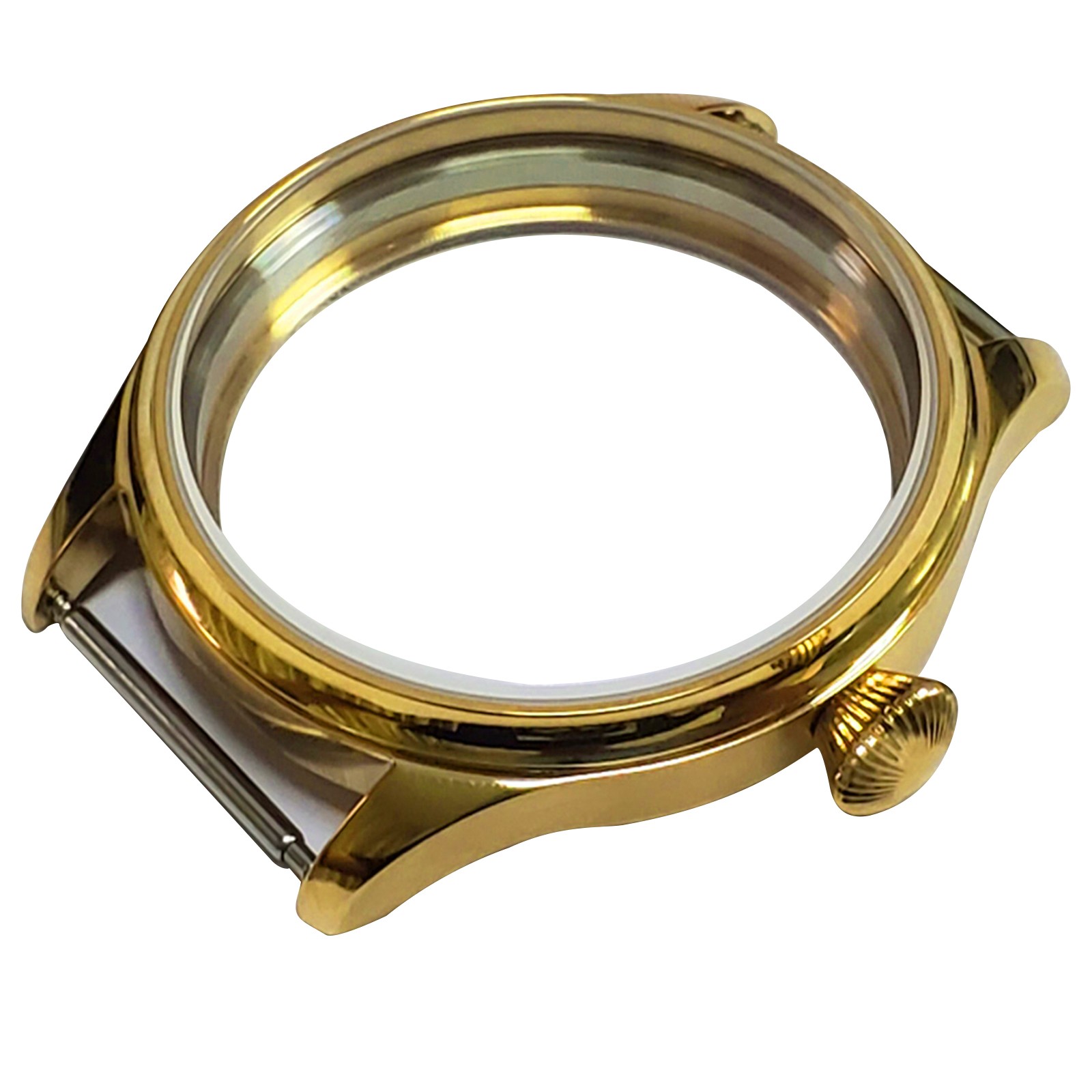 44mm 316L Stainless Steel Watch Case Cover For ETA 6497/6498 ST36 Movement