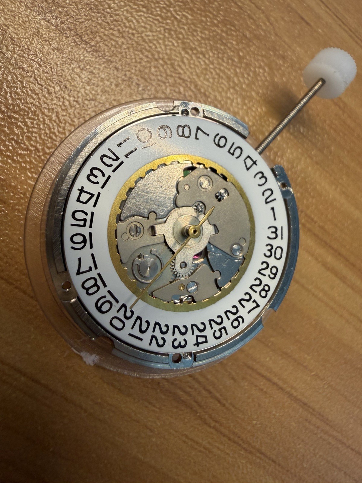 NOS EBOSA Bluebird Cal. 700-701 Swiss Quartz Watch Movement Date AS IS