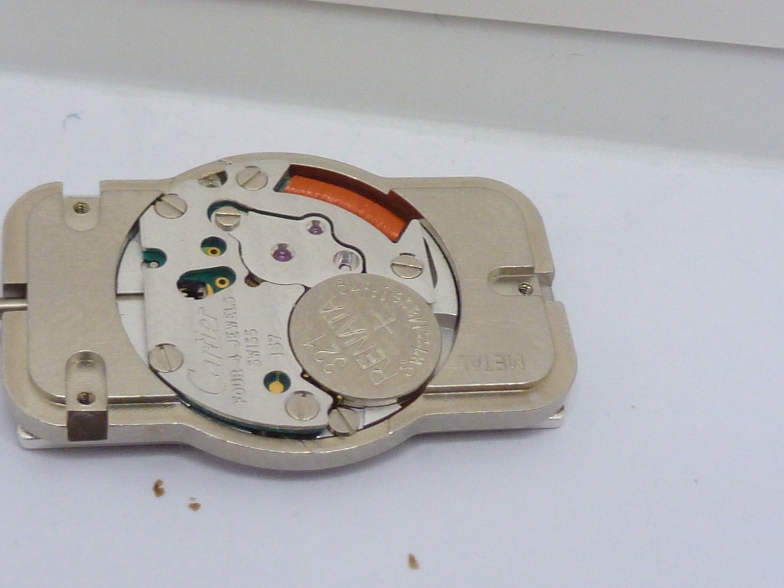 Cartier 157 Movement – Works with dail hands Quartz