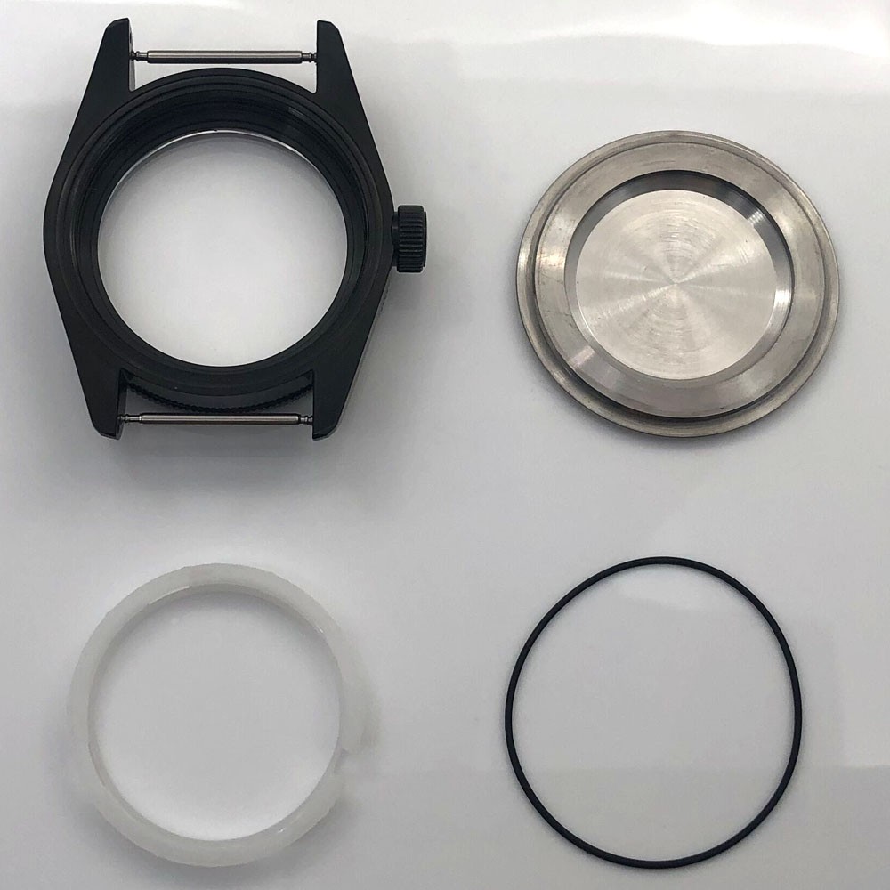 41mm Case Sapphire Glass Fit ETA2836 Miyota8205/8215/821A NH35 NH36 Movement