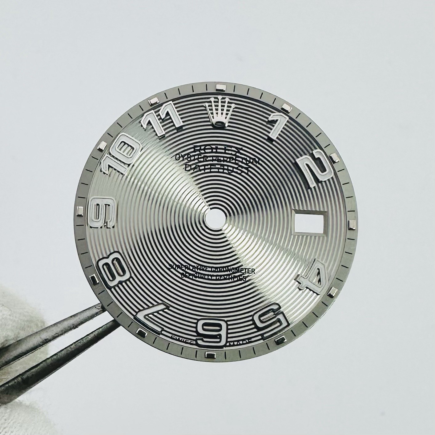 EXC Rolex Silver Concentric Arabic Dial 36mm Datejust 16030 16014 16220 16234