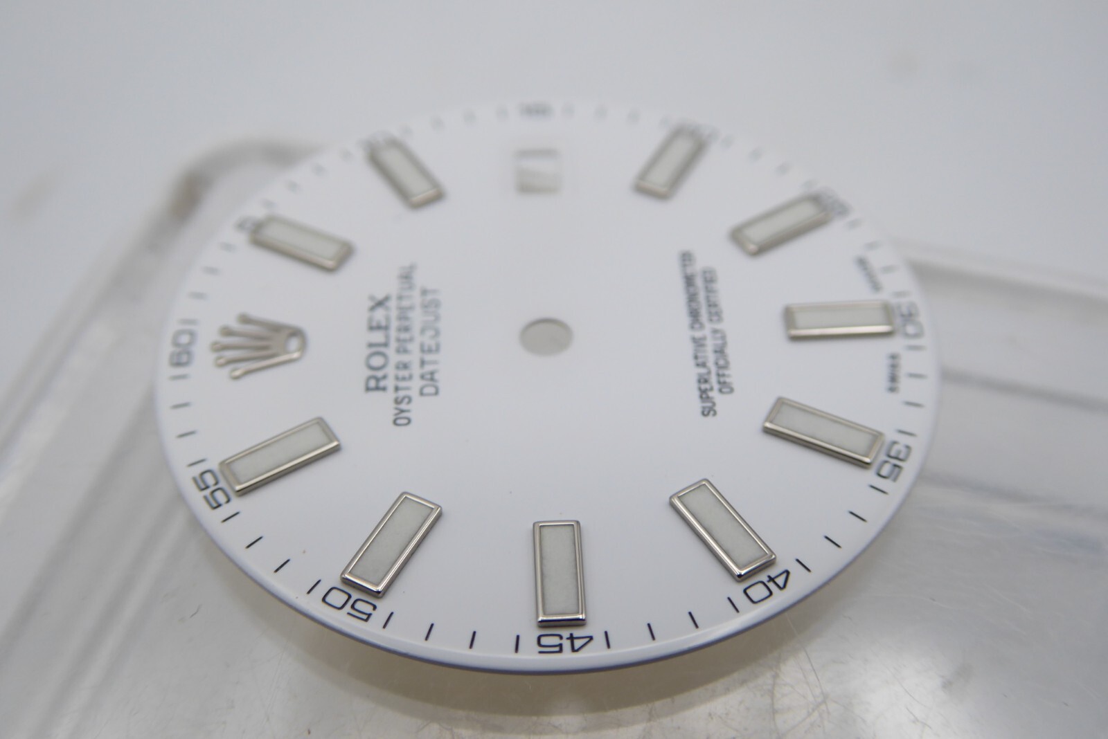 Rolex Datejust 41mm white dial 116300