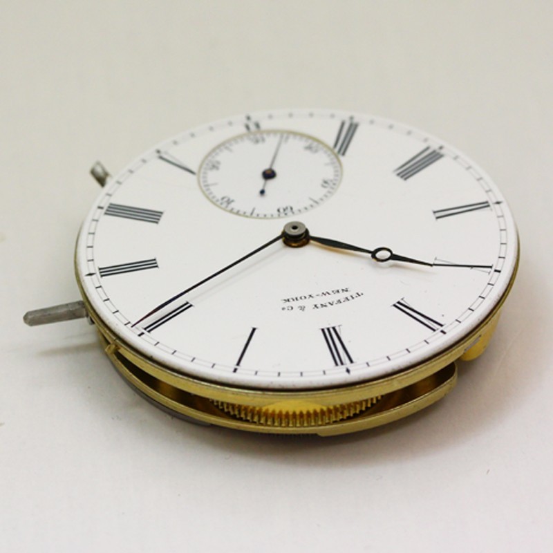 Tiffany & Co. New York by A. Lange & Sohne Pocket Watch Movement ca. 1870’s