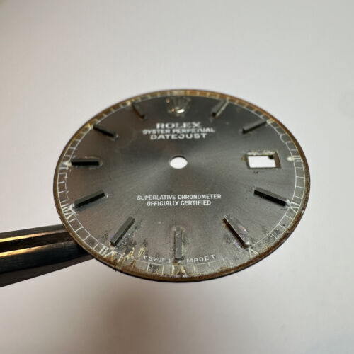 Rolex datejust Grey dial 16234 16220 16200 Damaged see pics