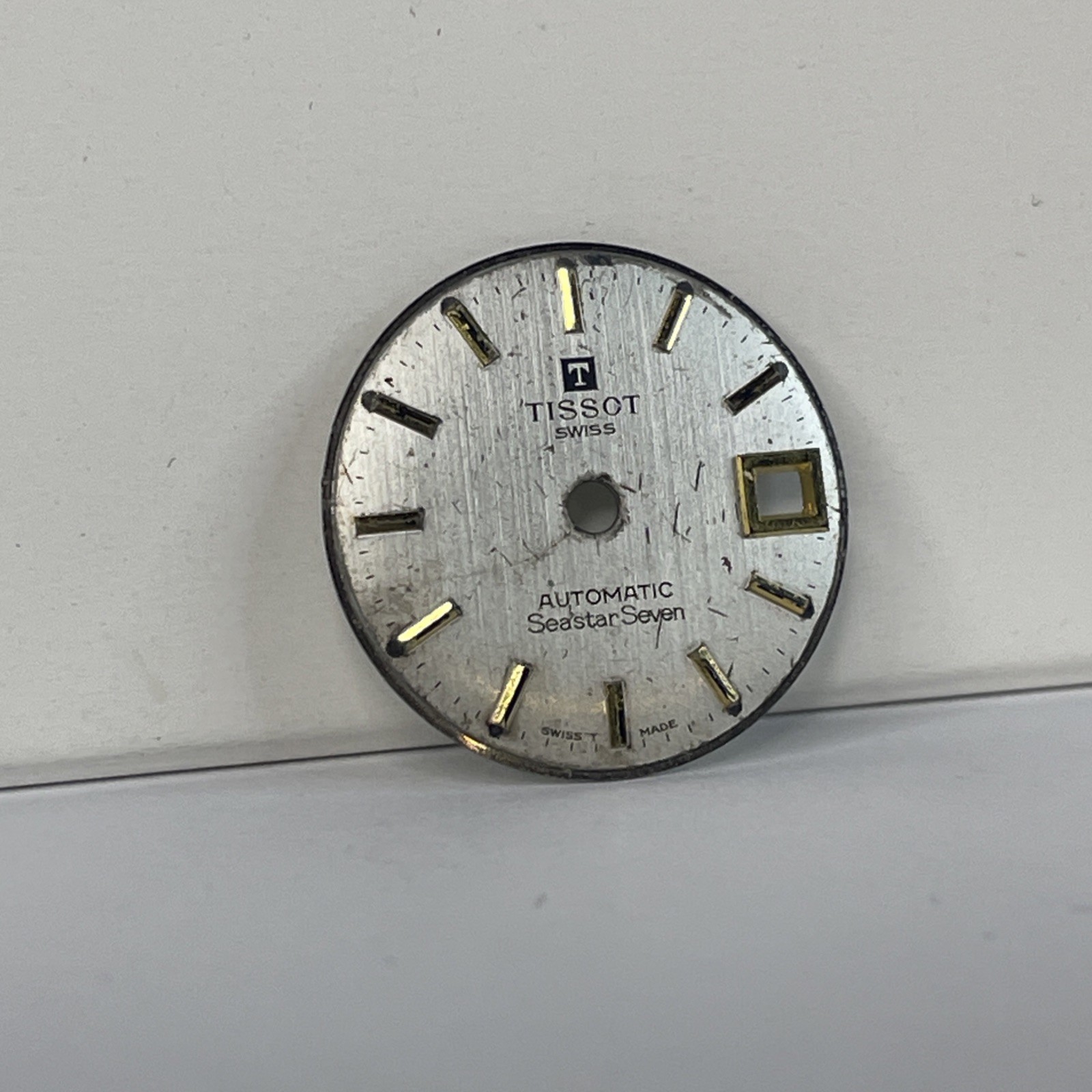 Vintage Tissot Automatic Seastar Seven Silver Dial 9.8mm