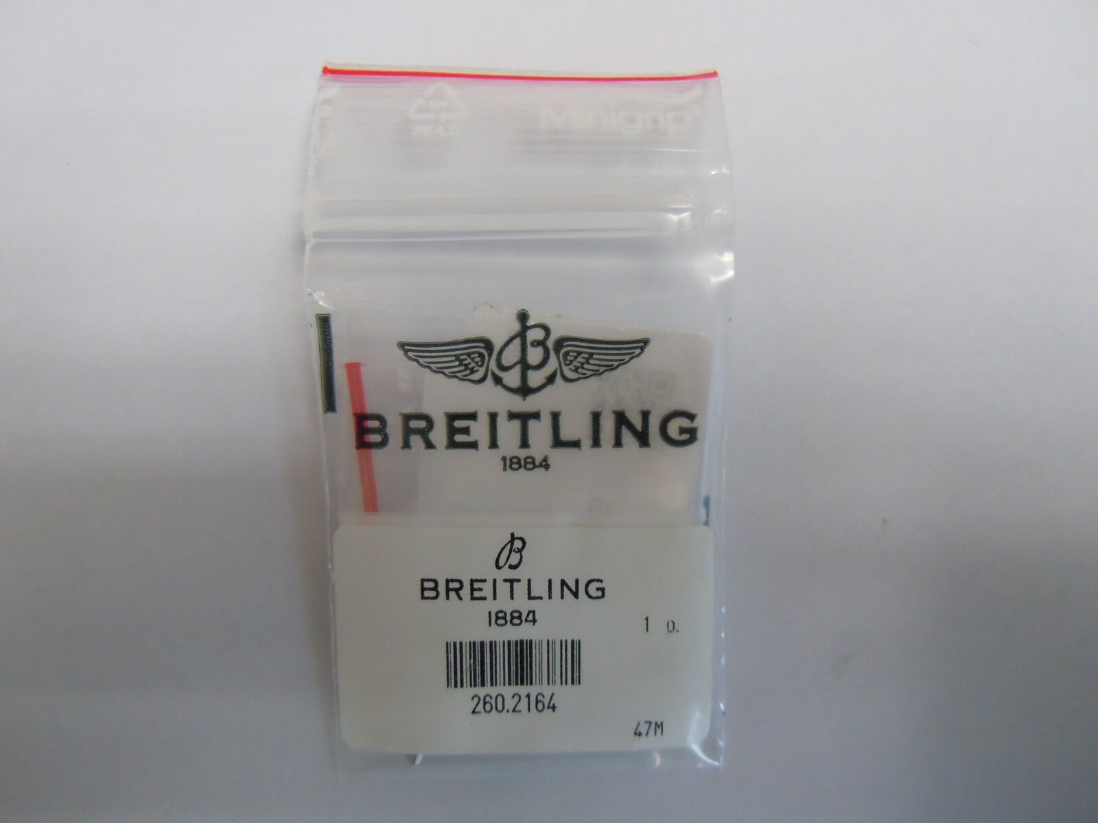 Genuine Breitling Steel Bezel Rider 30 & Screw A67050, A67350 part 260.2164
