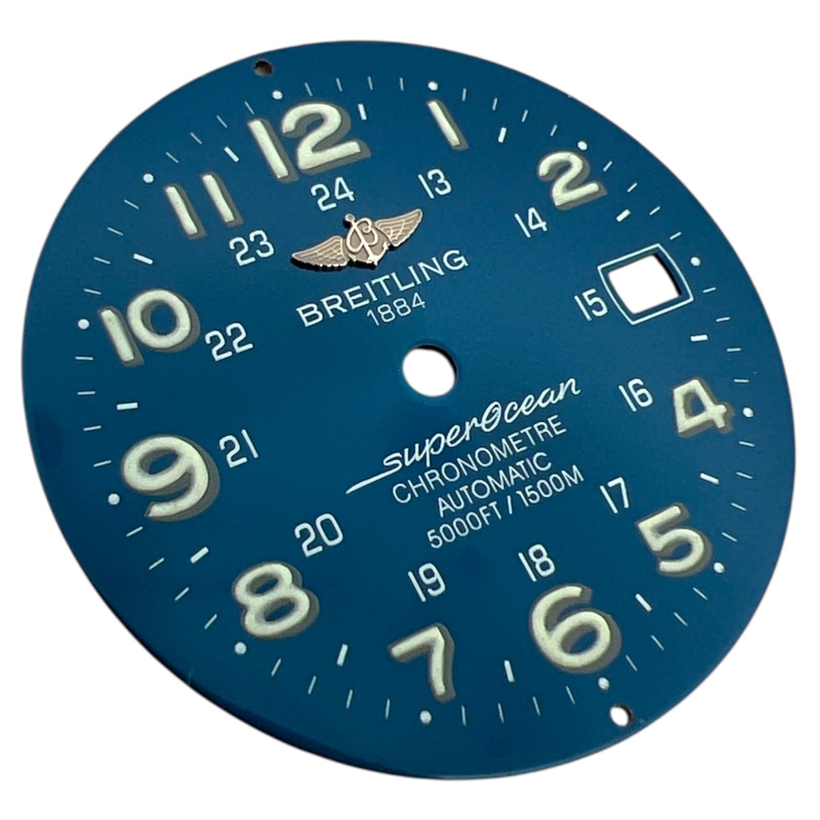Genuine Breitling Superocean 42mm Arabic Dial Blue A17360