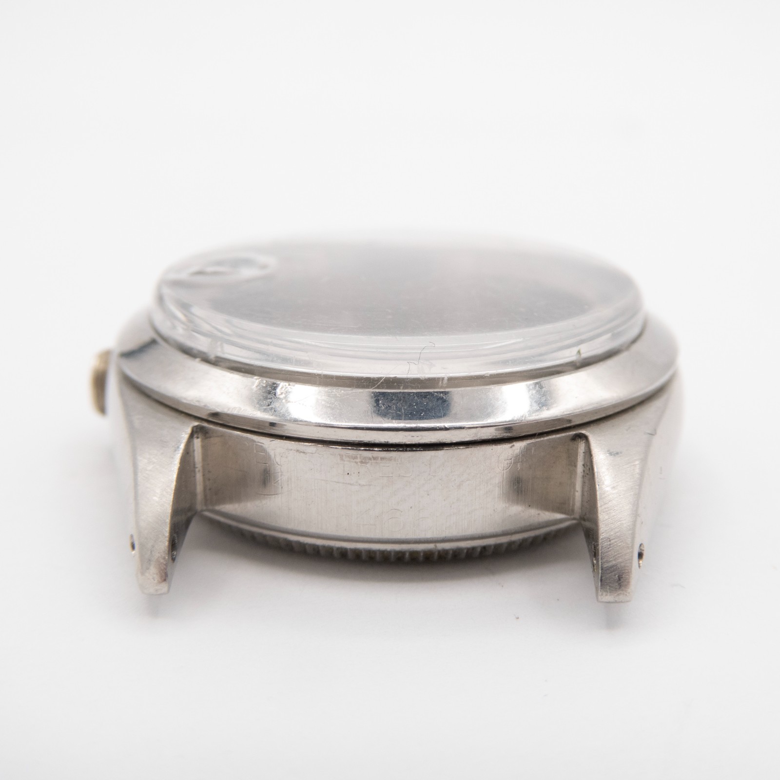 Vintage Rolex Oysterdate Precision Ref. 6466 Stainless Steel Wristwatch Case
