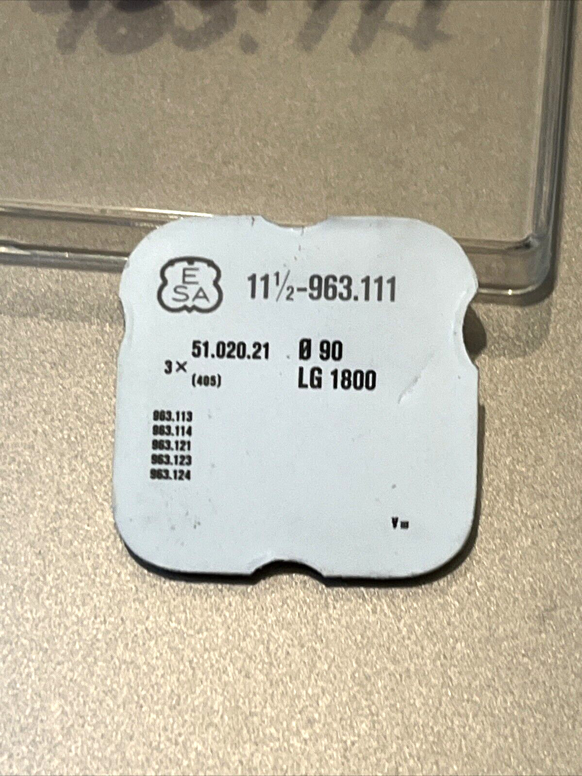 ESA ETA 11.5 – 963.111 Winding Stem 2 Pieces (can be sold separately)