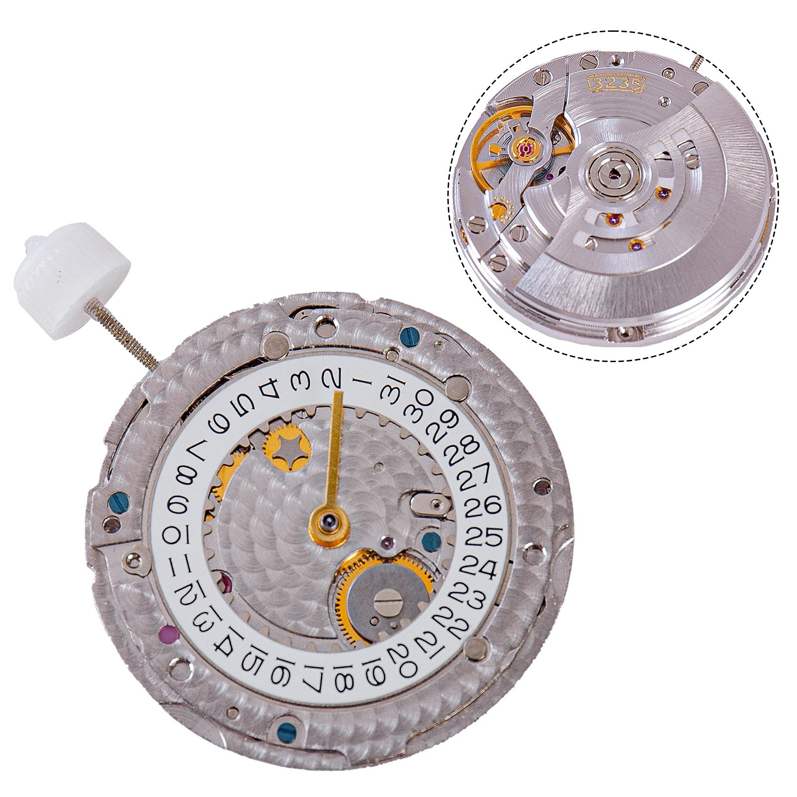 Automatic Mechanical Movement Small Date Fit Sub Series Top VR3235 Modified