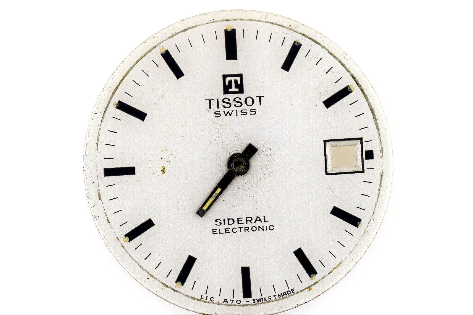TISSOT Sideral Electronic Vintage Silver Watch Dial 30mm (ZB531)