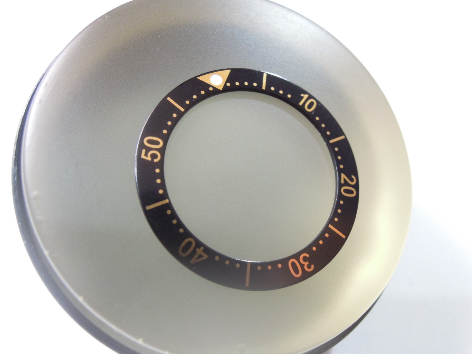NEW BEZEL INSERT BLACK/GOLD 29.5MM SMALL DIVERS AUTOMATIC 2205-0760/0769 WATCH