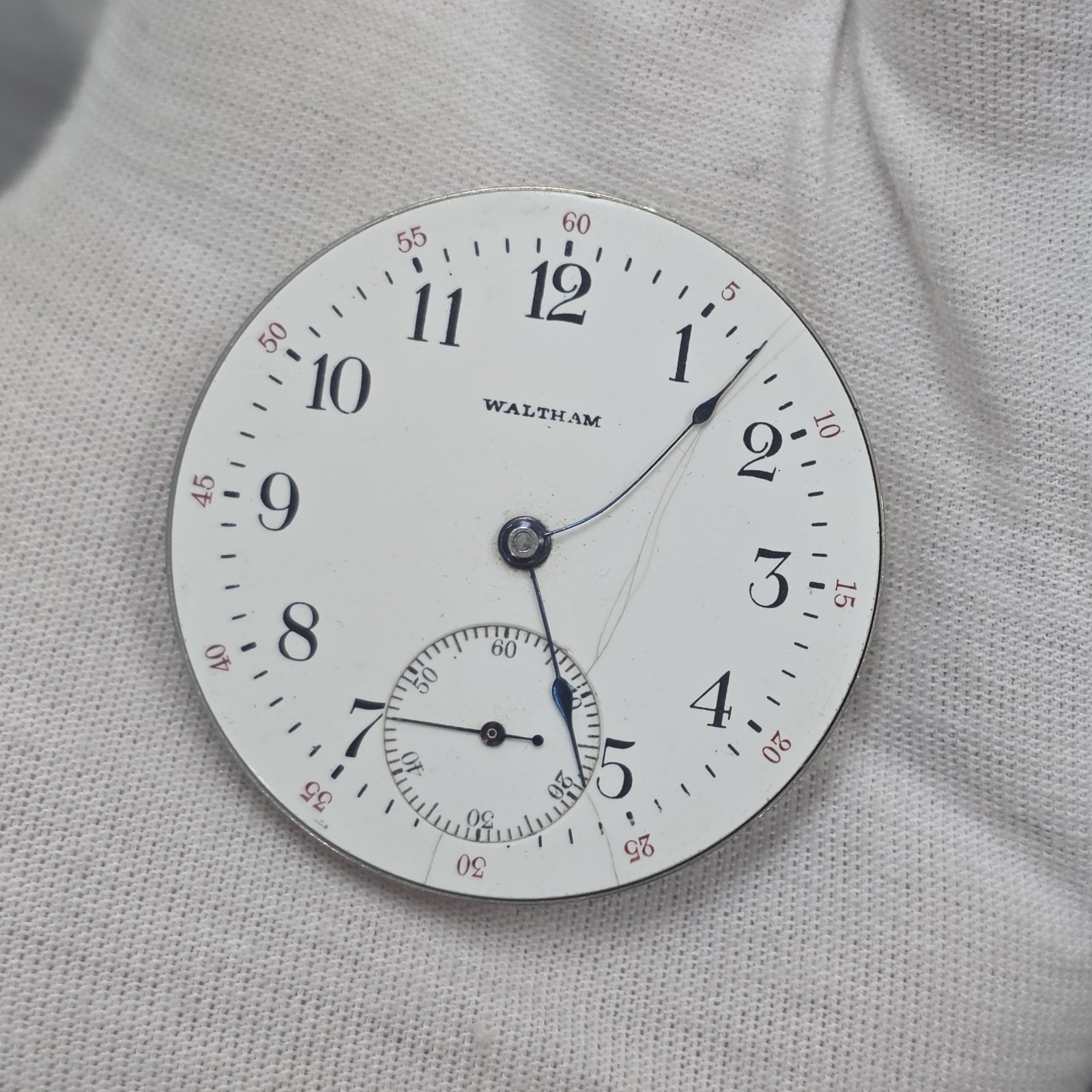1902 Waltham Grade A. W. W. CO 16s 11J MODEL 1899 Pocket Watch Movement