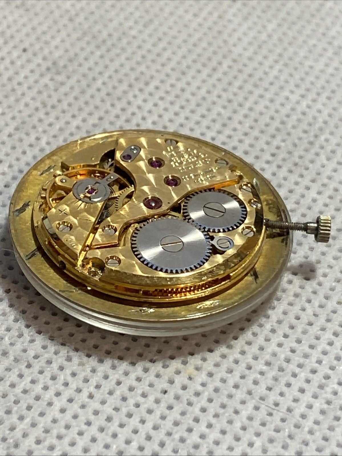 Moviga Marvin Hime Temperature Adjusted 17 Jewels Swiss Watch Movement