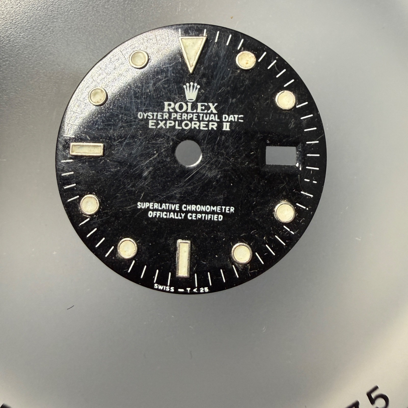 Lot Of Ten Dials For Reprinting: Longines, Perseo, Roamer, Avia, Unver