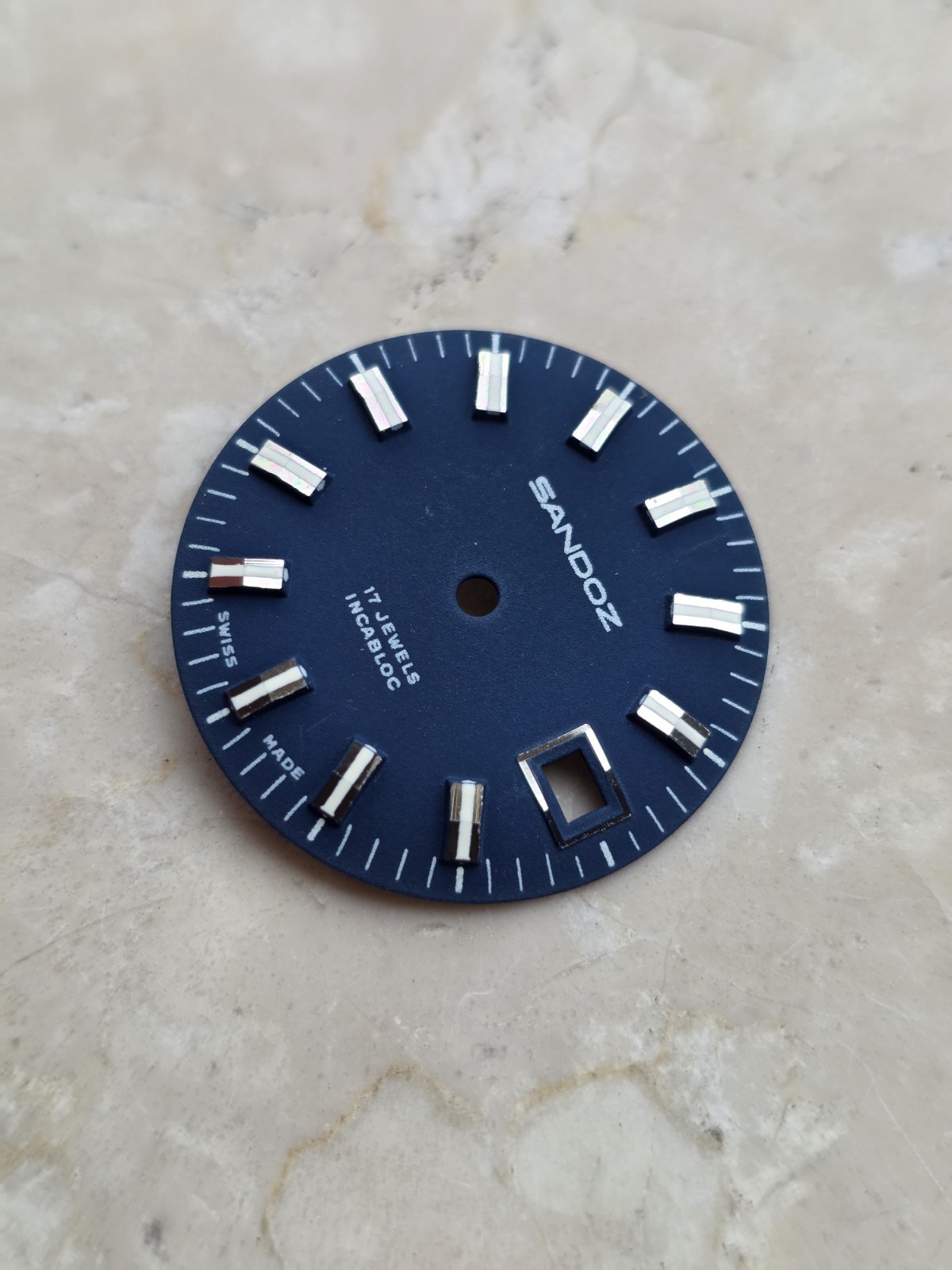 SANDOZ Watch Dial NEW – Wrist Watch Dial NOS 27.9mm