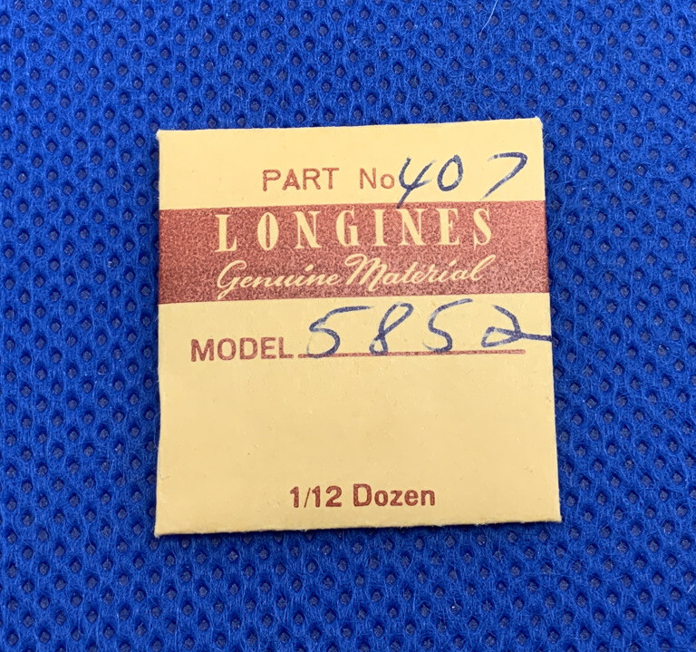 Longines 5852 Part #407 Clutch Wheel. Sealed. New Old Stock. 07-20 L