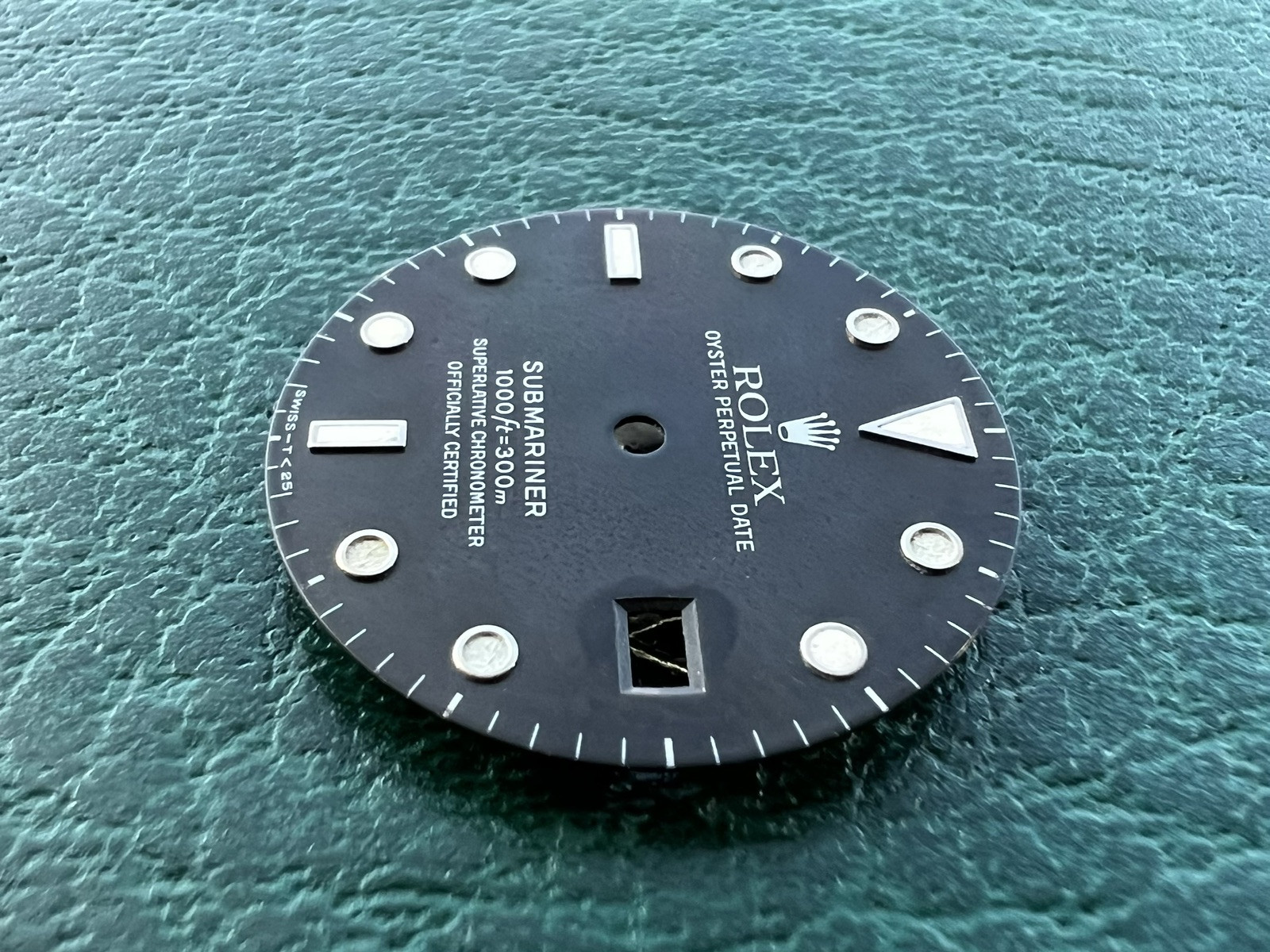 Genuine Rolex Submariner 16610 16800 168000 Matte Black & Tritium Dial – OC#974