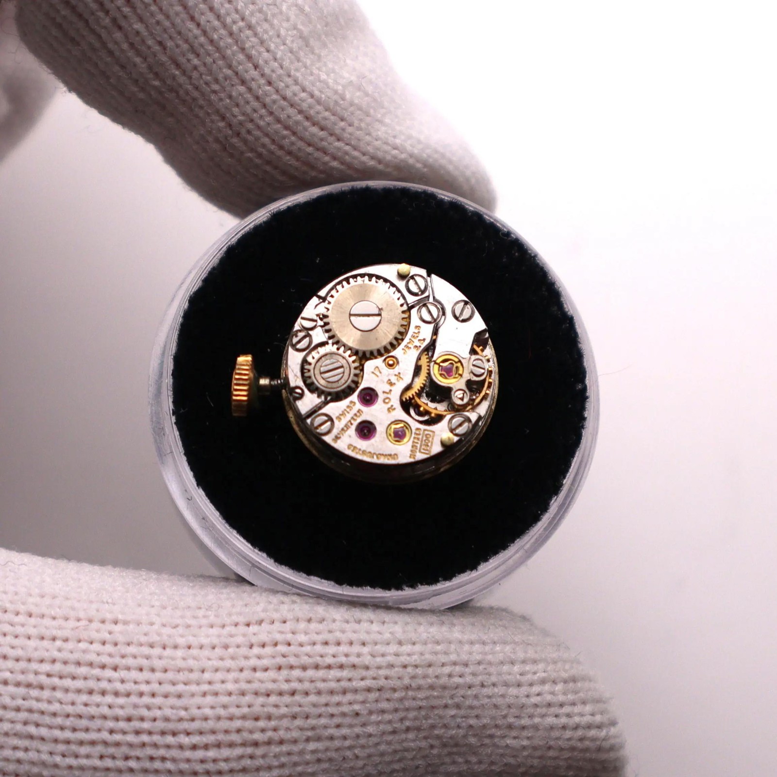 Rolex 17 Jewels Vintage Champagne Dial Movement 1400
