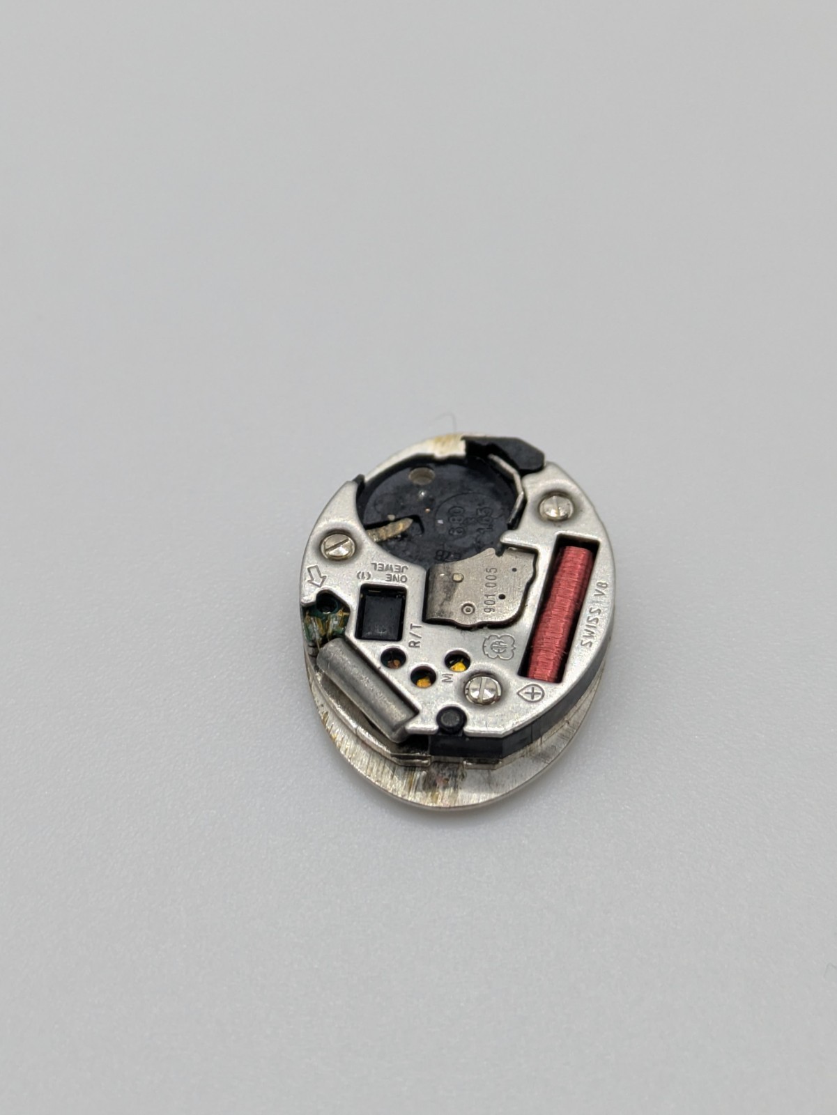 Rotary ETA 901.005 Quartz Watch Movement 1 Jewel Swiss Parts Repair 14.2mm