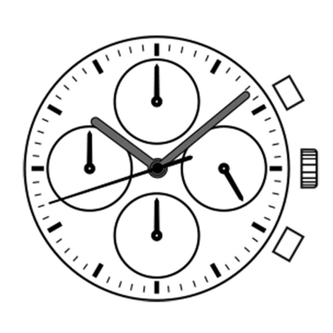 Hattori Epson TMI VD56 VD56B Watch Quartz Movement Japan Made
