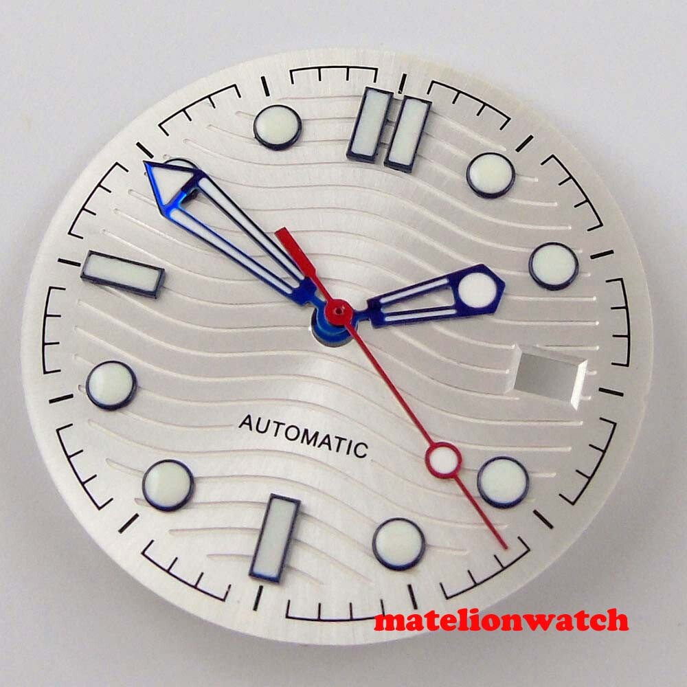 31mm Sterile Watch Dial Hands Fit NH35A ETA2824 PT5000 Miyota8215 821A DG2813