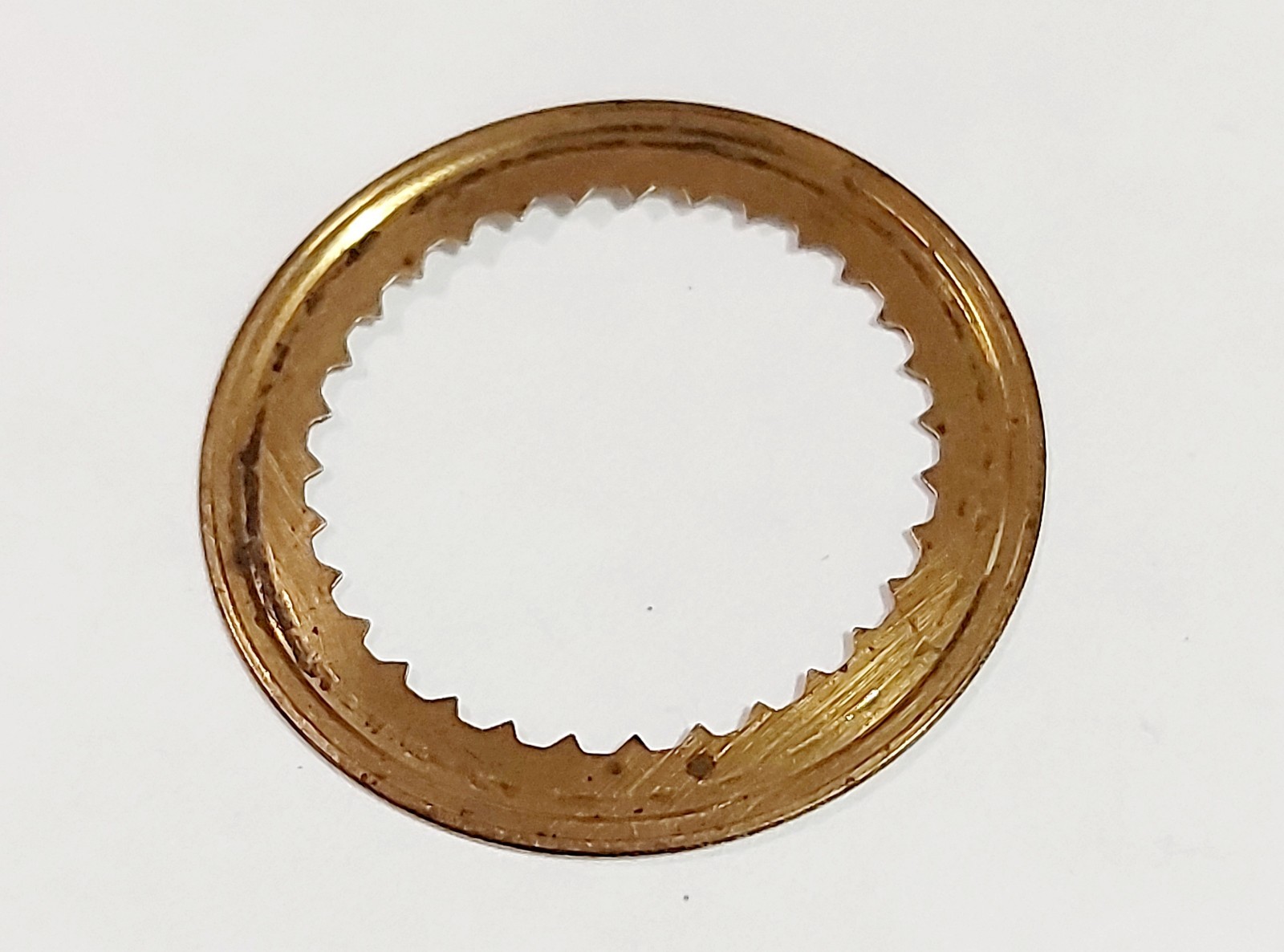 OMEGA Cal 1481 1480 Calendar Disc Ivory White #1581 In Good Condition