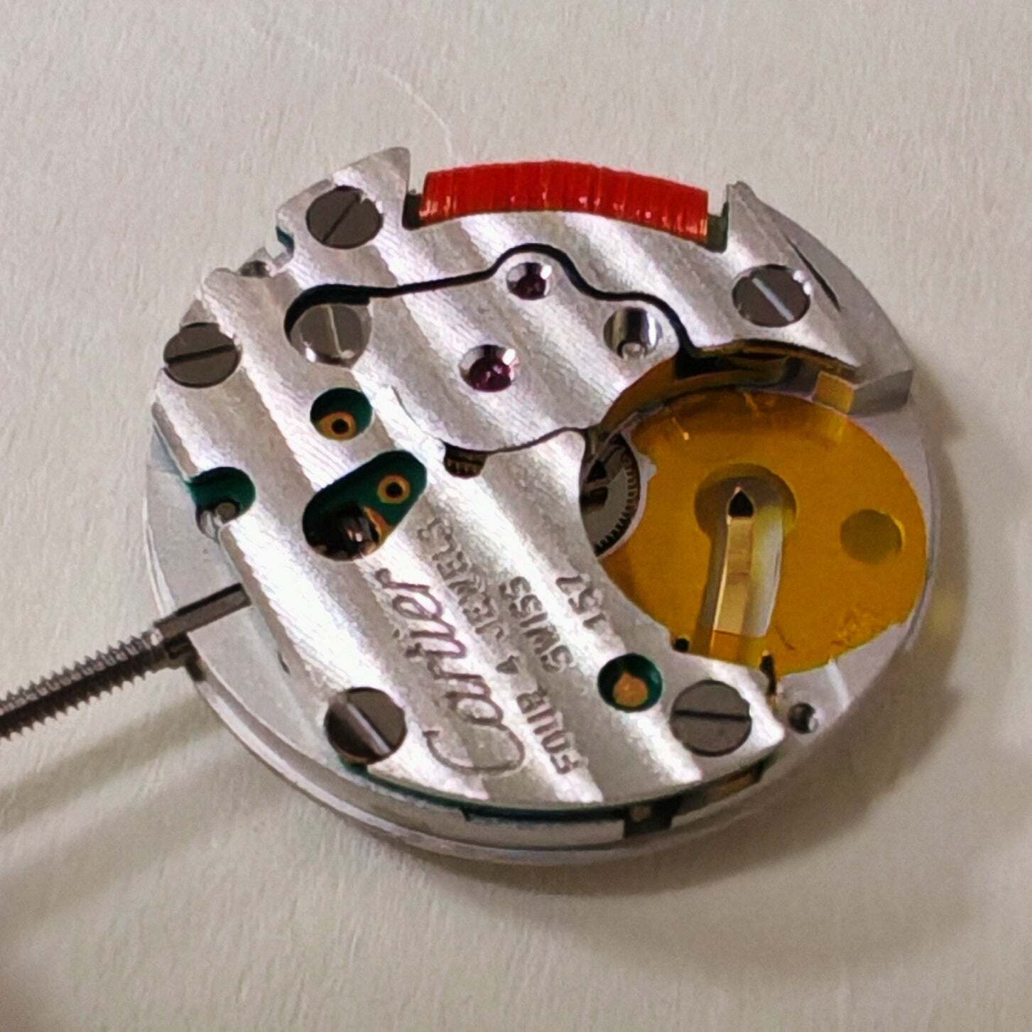 Swiss Made Original Cartier CTR-157 Quartz Movement