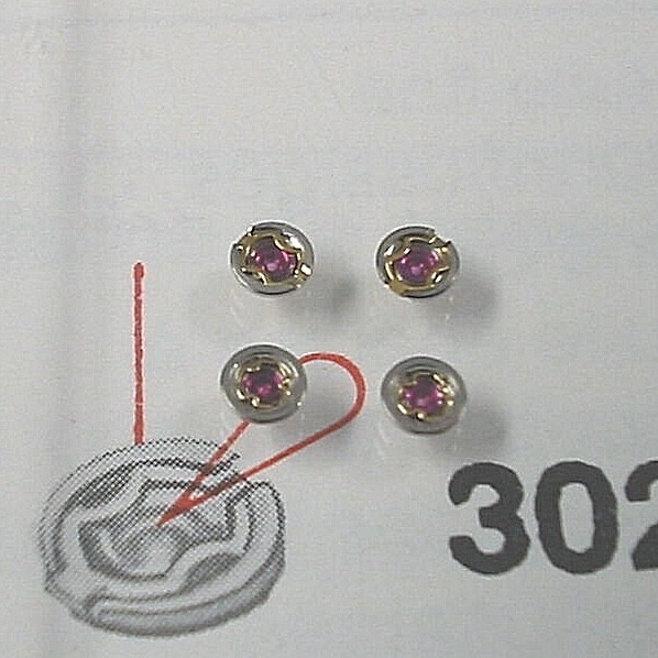 ETA 2640, 2661, 2668, 2671, 2678, 2688, 4 new balance shock systems. Incabloc.