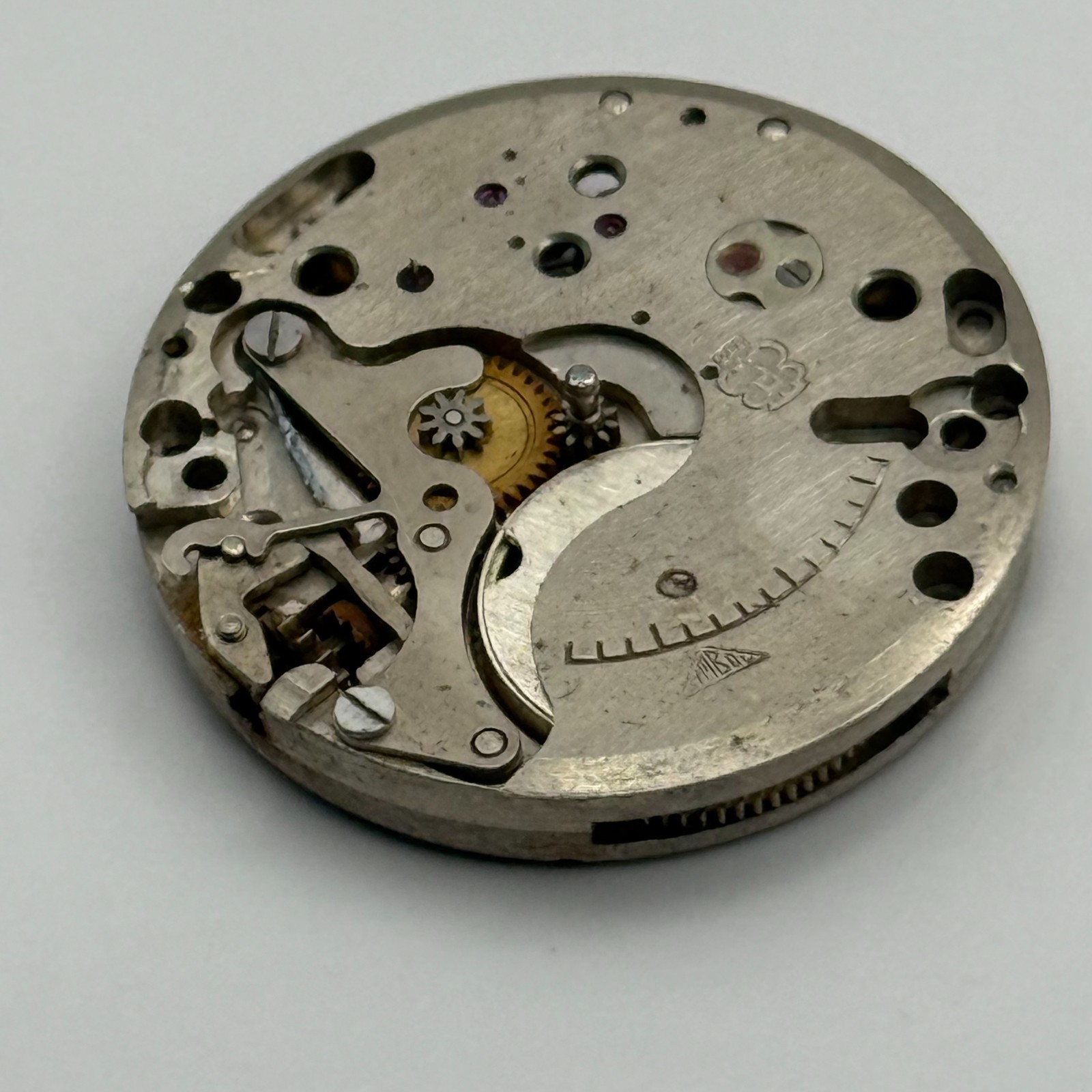 Peseux 170 Watch Movement 15 Jewels Swiss Manual Wind Parts Repair 23.3mm